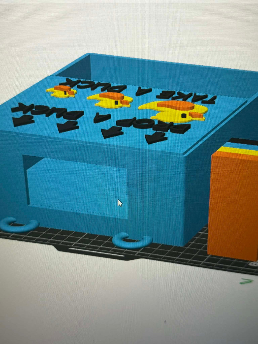 3D Cruise Duck Drop Box 3MF