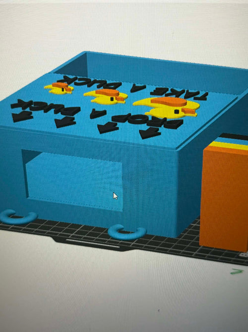 3D Cruise Duck Drop Box 3MF