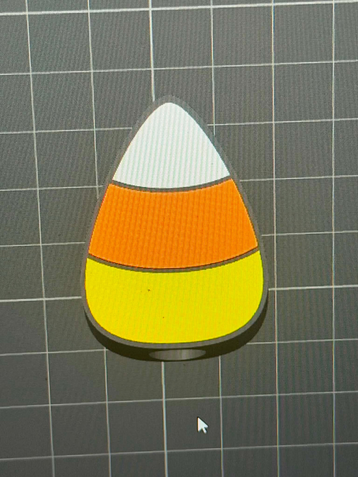 Candy Corn Set STL File