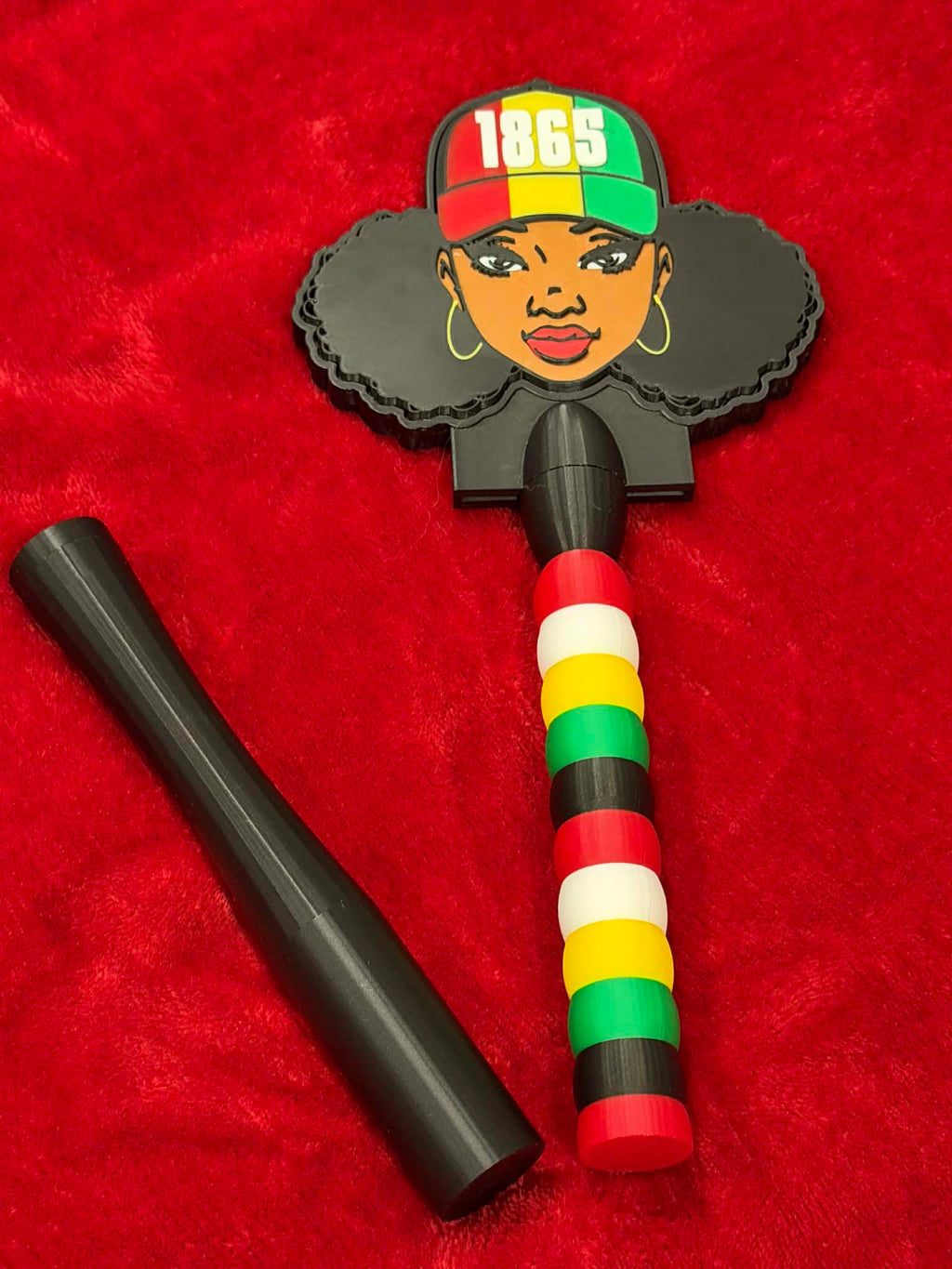 Juneteenth Girl Tap Wand 3mf file ONLY