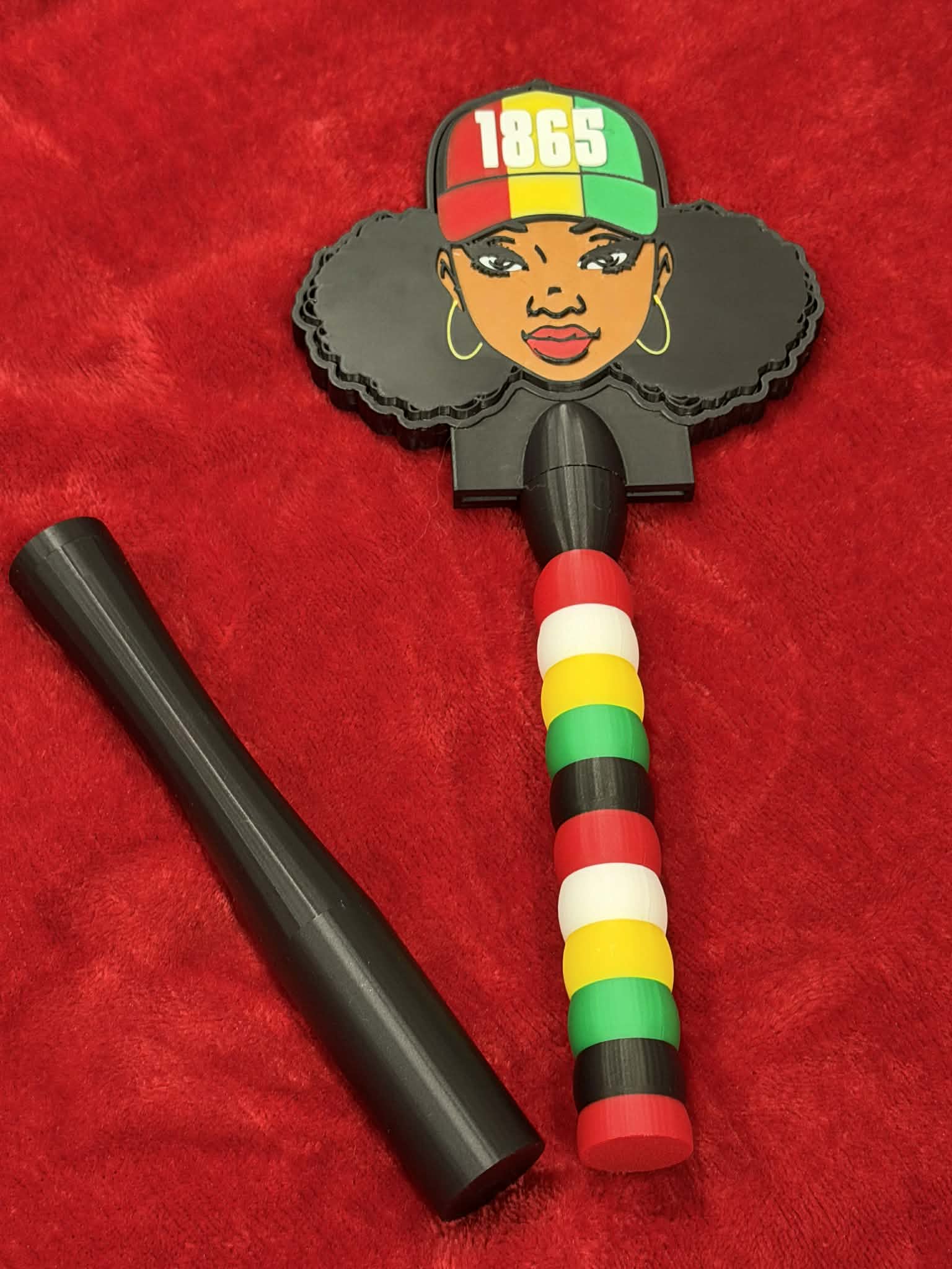 Juneteenth Girl Tap Wand 3mf file ONLY