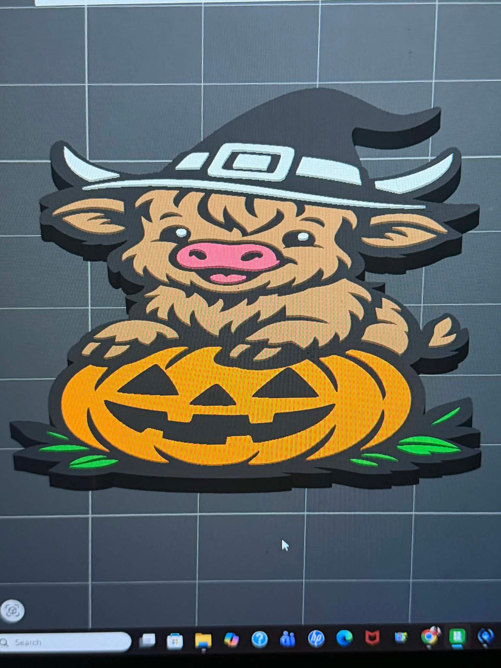 Halloween Cow Set STl File