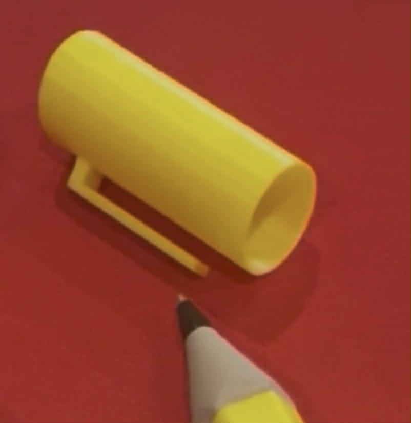 DOUBLE SIDED PENCIL PEN LID STL ONLY
