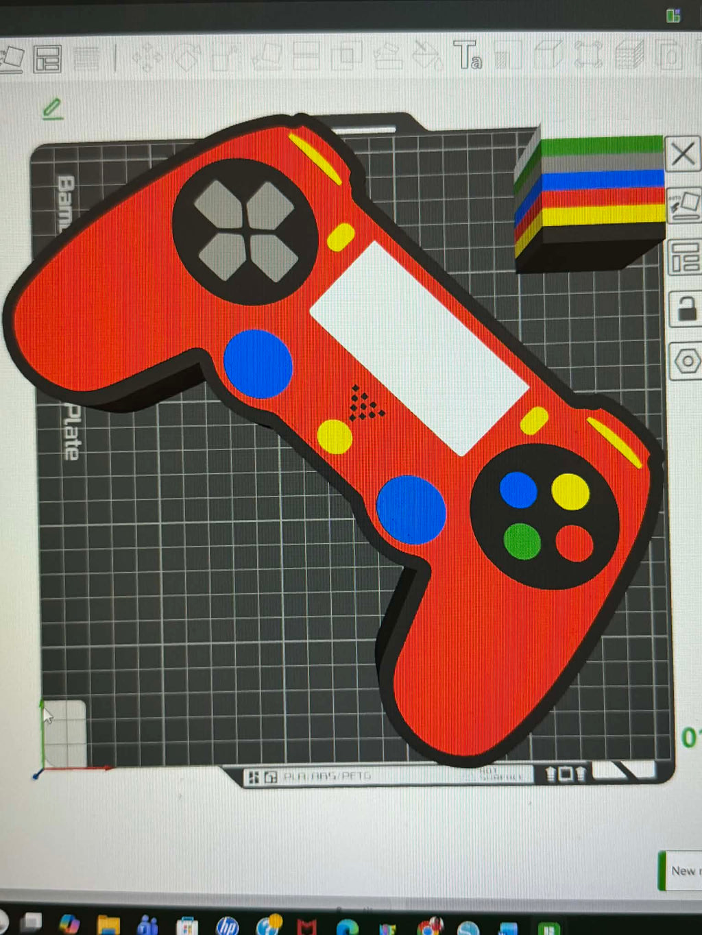 3D PS Controller Box 3MF