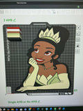 3D Princess Lamp Base Seperated 3MF