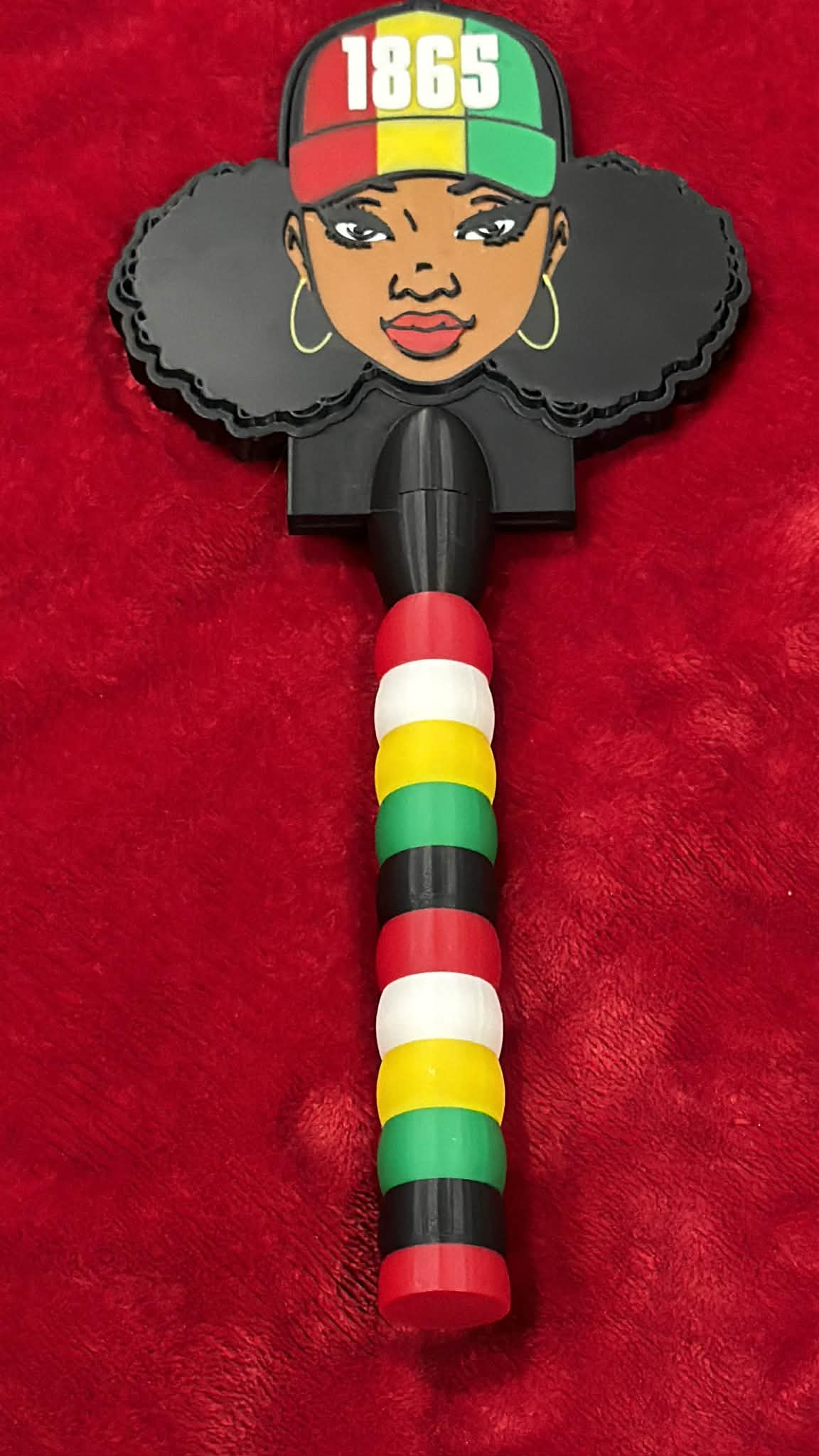 Juneteenth Girl Tap Wand 3mf file ONLY