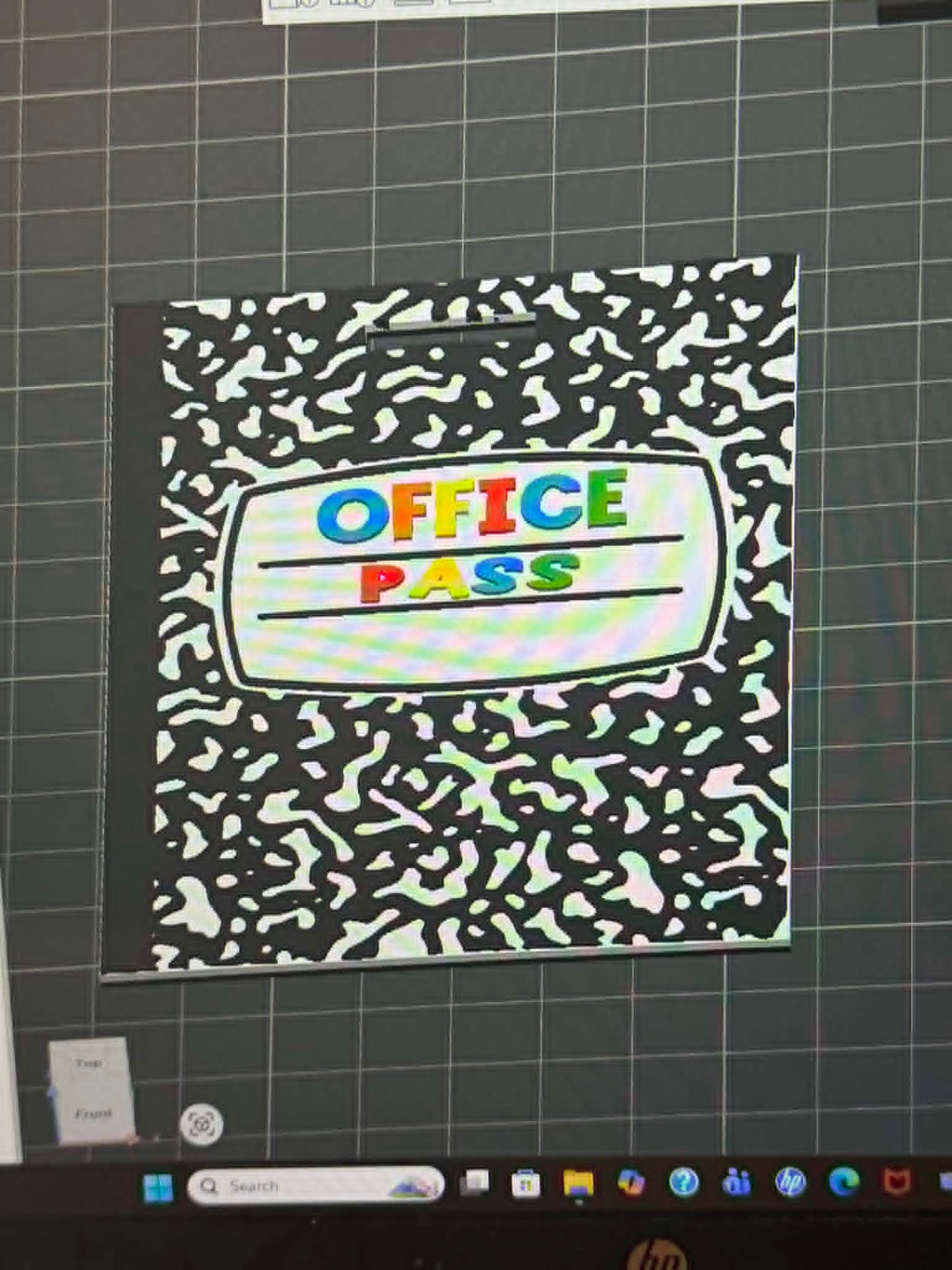 3D School Hall Passes Files