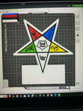 3D OES Lamp Base (Downward Facing Pentagon)