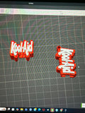 KoolAid Straw Charm and Can Opener STL FILE ONLY