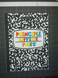 3D School Hall Passes Files