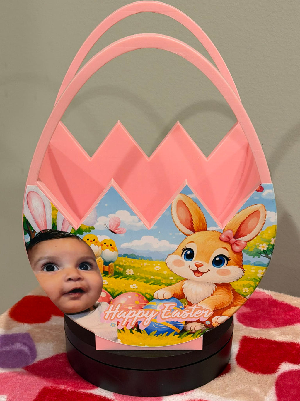 3D Easter Egg Basket STL