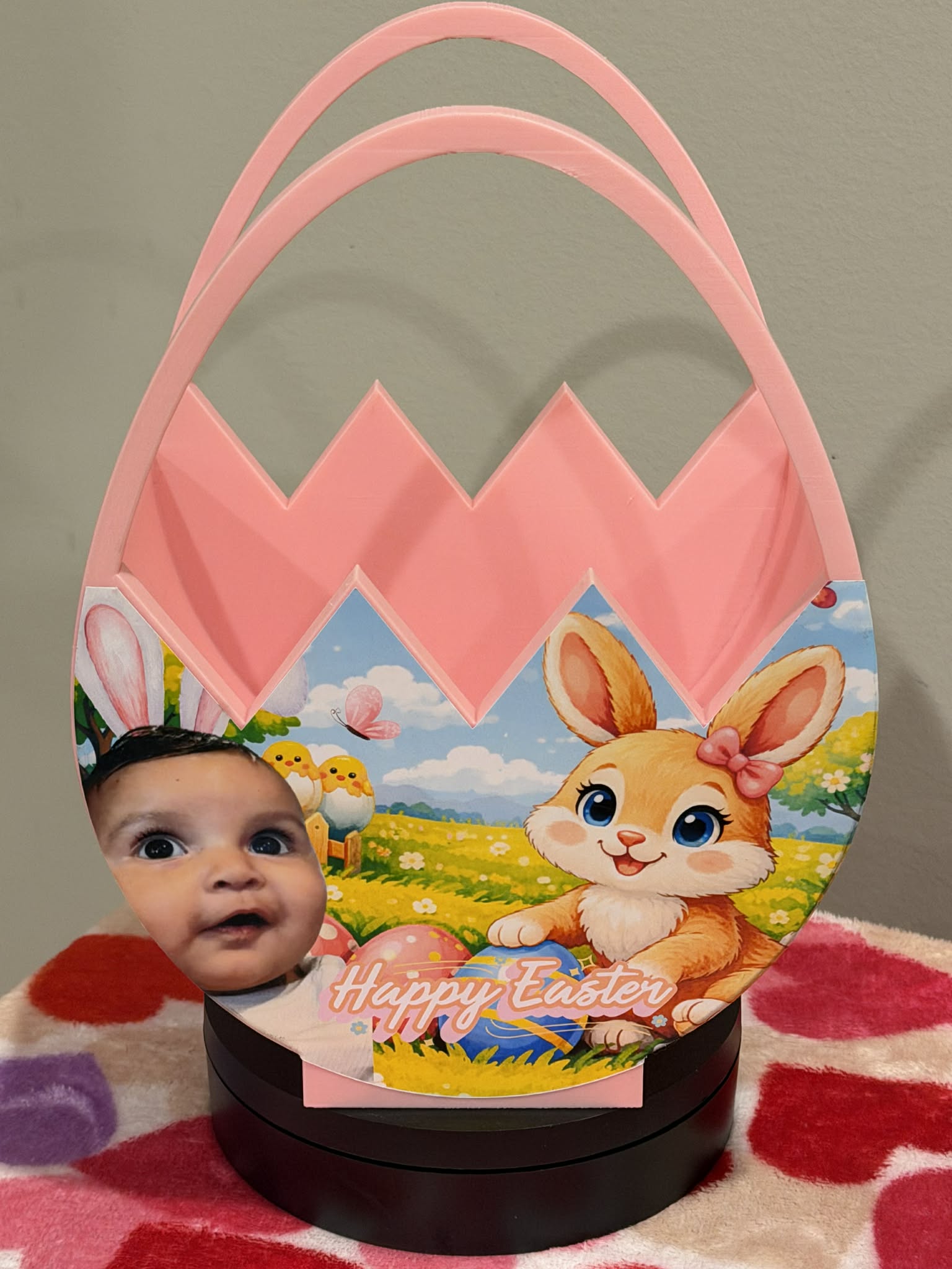3D Easter Egg Basket STL