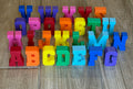 3D Alphabet STL
