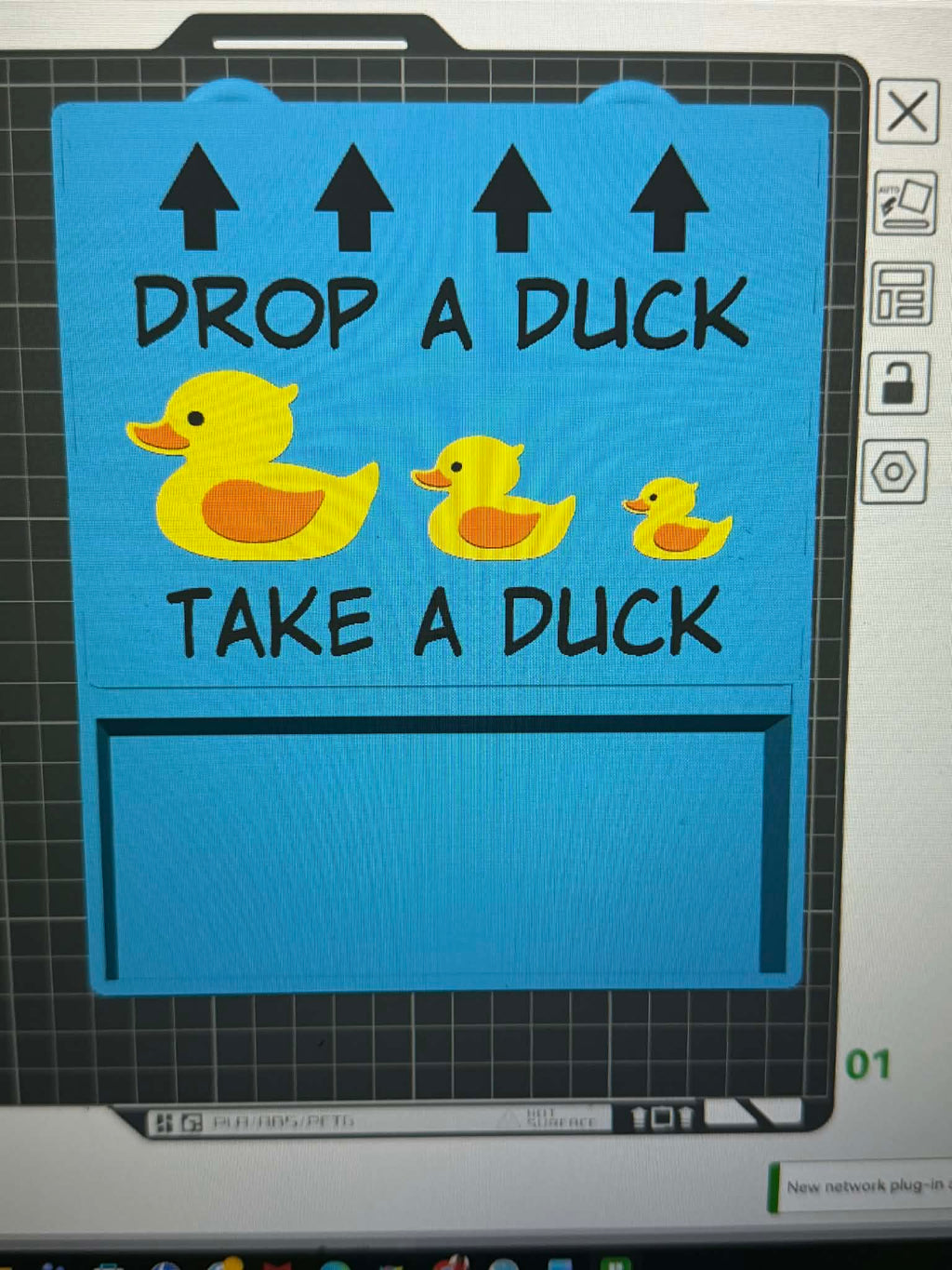 3D Cruise Duck Drop Box 3MF