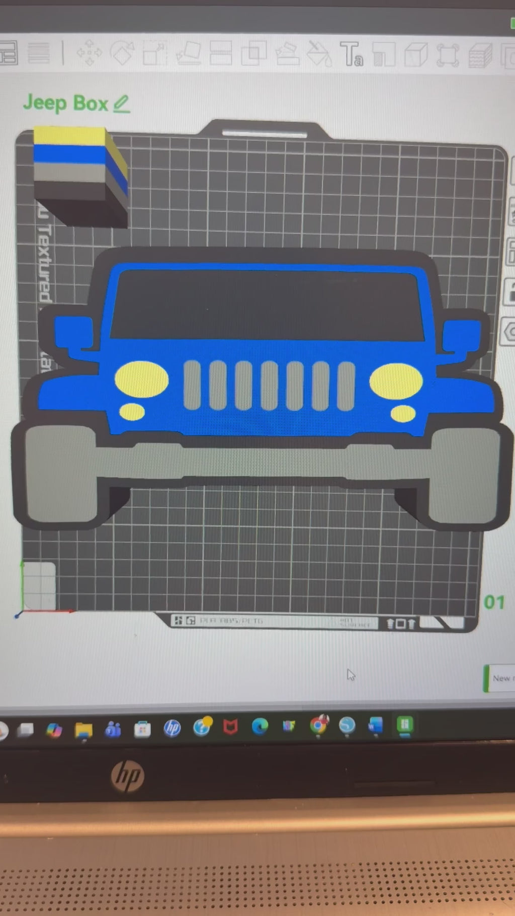 3D Jeep Box 3MF