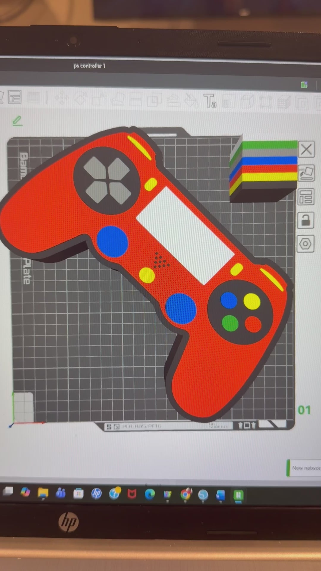 3D PS Controller Box 3MF
