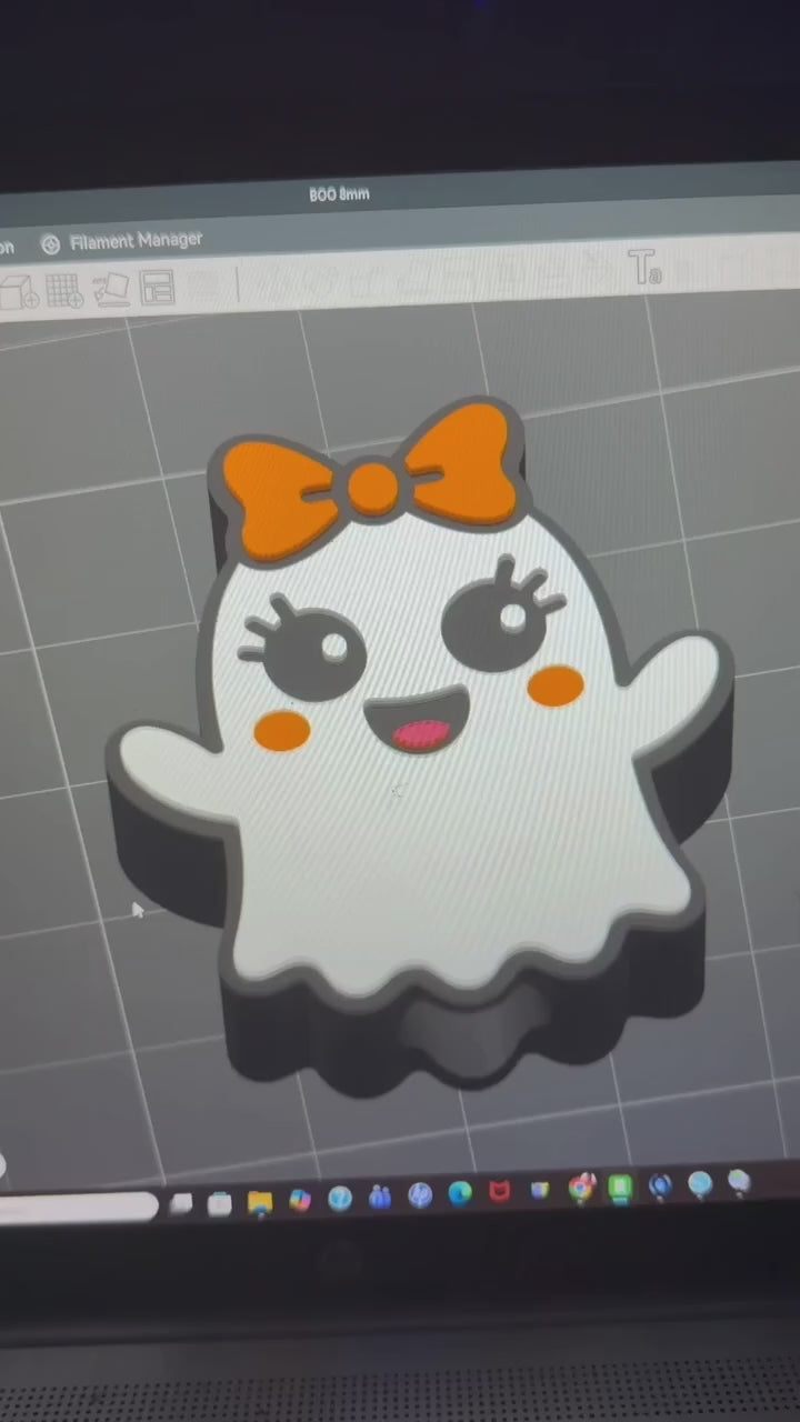 Halloween Ghost Set STL