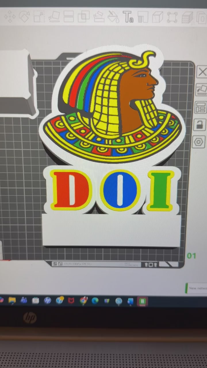 3D DOI #2 Lamp Base 3MF