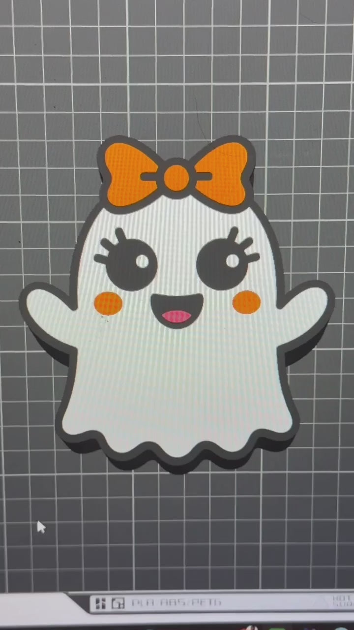 Halloween Ghost Soap Holder STL