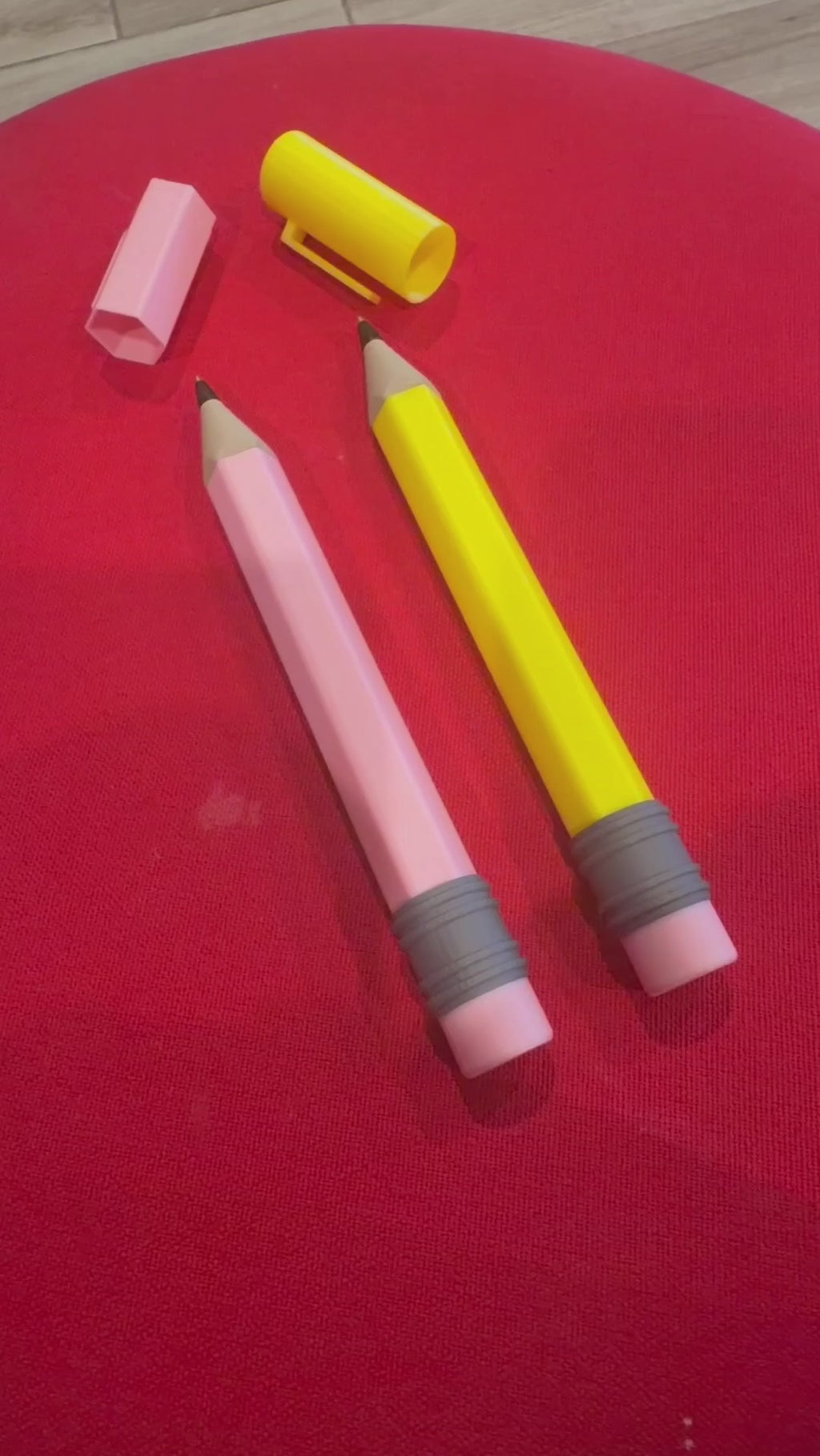 Double Sided and Single Pencil Pen Lid STL